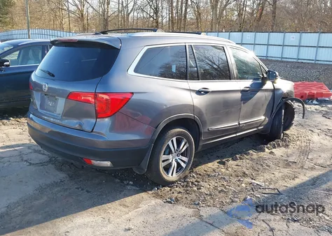 2016 Honda Pilot Ex-L from USA, damaged, VIN 5FNYF5H54GB041614